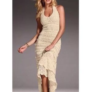 Moda International Crochet Maxi Dress